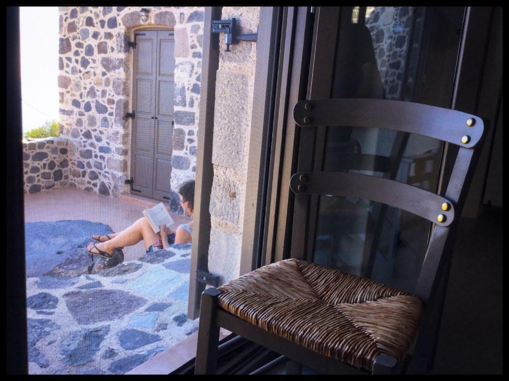Moustafa Stone House Villa Emporeiós Exteriör bild